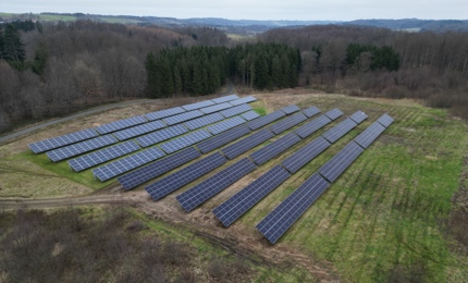 Solceller ved Haraldskær Renseanlæg