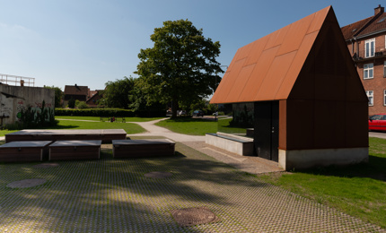 Toiletbygning ved Valdemarsgade i Vejle